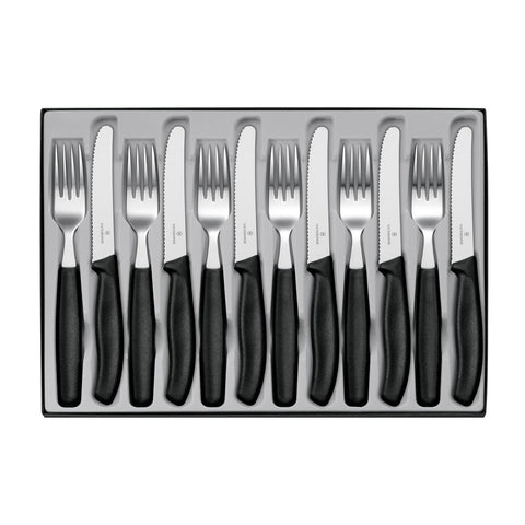 Classic 12 Piece Knife & Fork Set