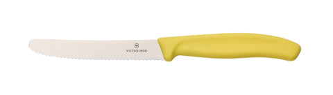 Steak & Tomato Knife 11cm Round Tip Wavy Edge