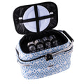 4 Person Insulated Cooler Picnic Basket - Ikat
