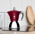 New Moka Induction Red 4 Cups