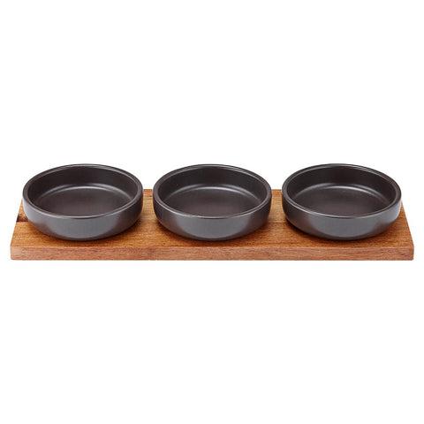 Host Charcoal Bowl & Tray Set