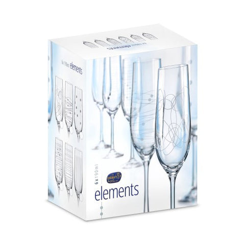 Elements Champagne Flute