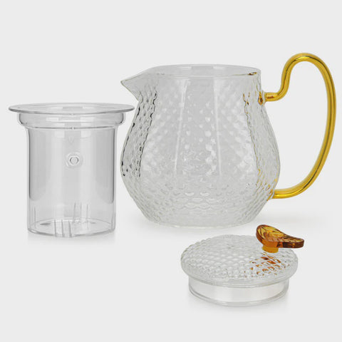 Tea Pot 600ml With Glass Filter (6468)