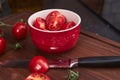 Ceramic Round Ramekin 2piece Cherry - 8cm