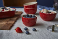 Ceramic Round Ramekin 2piece Cherry - 8cm