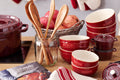 Ceramic Round Ramekin 2piece Cherry - 8cm