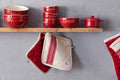 Ceramic Round Ramekin 2piece Cherry - 8cm