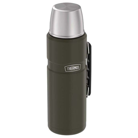 Stainless King Vacuum Insulated Flask 2L - Matte Army Green