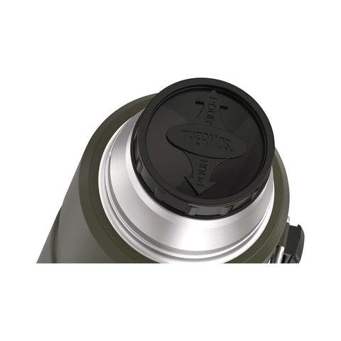 Stainless King Vacuum Insulated Flask 2L - Matte Army Green