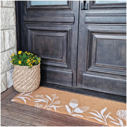 PVC Backed Coir Mat 40x120cm Bindi