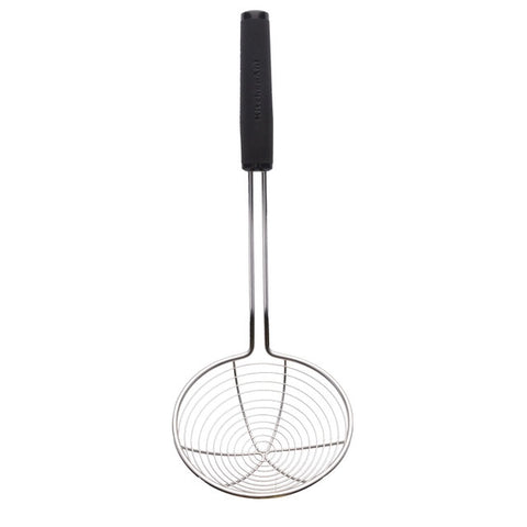 Soft Touch Wire Strainer Black