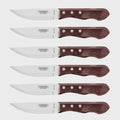 Churrasco Jumbo Steak Knife Set Polywood - Brown