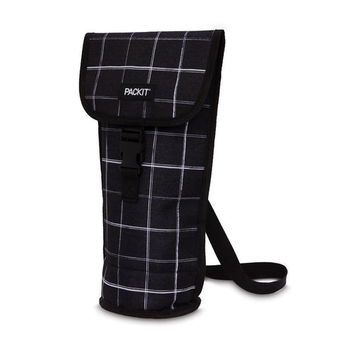 Freezable Napa Wine Bag - Grid