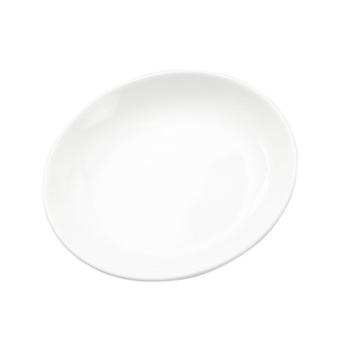 Loveharbor White Porcelain Deep Plate