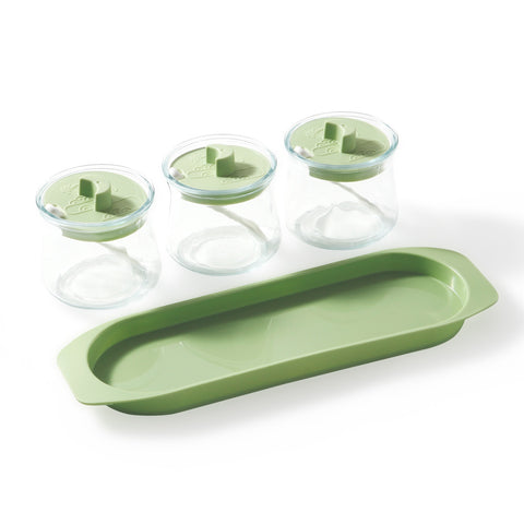 Loveharbor Kitchen Spice Pot Set Of 3