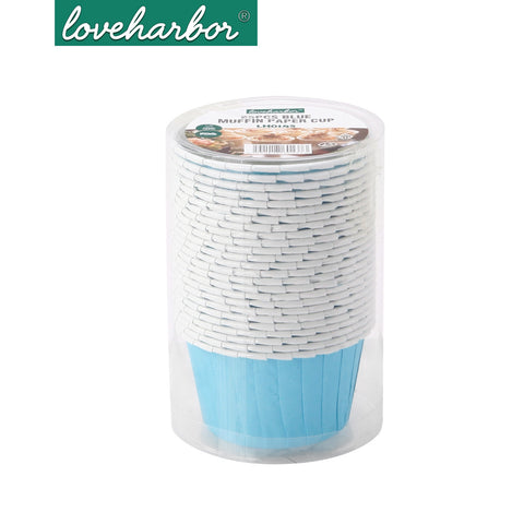 Loveharbor Grey Muffin Paper Cup