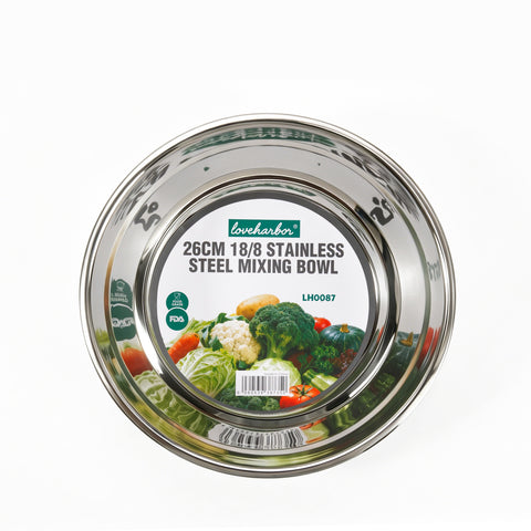 18/8 Stainless Steel Mixing Bowl