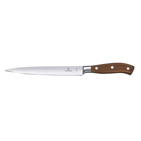 Forged Filleting Knife - Plain Edge,3 Wood Handle