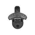 Wall Mounted Bottle Opener - Black / Black