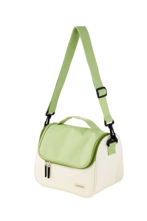 Insulated Mini Lunch Bag with Strap - Green