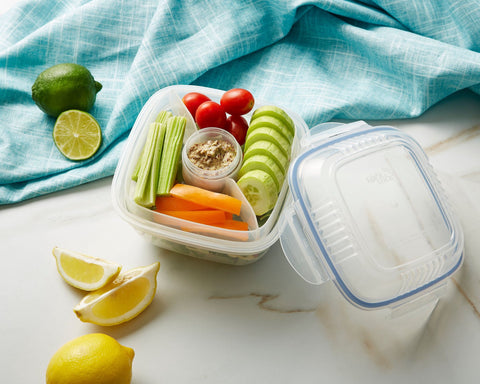 Salad Lunch Box w/Dividers - 950ml