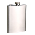 Stainless Steel Hip Flask 8Oz/236ml - Satin / Satin