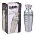 Stainless Steel Dial-A-Drink Cocktail Shaker 750ml - Satin / Satin