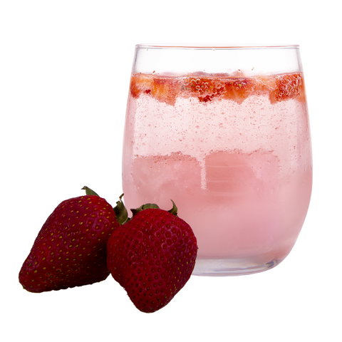 Rose Quartz Gin Stones Set 6 With Bag