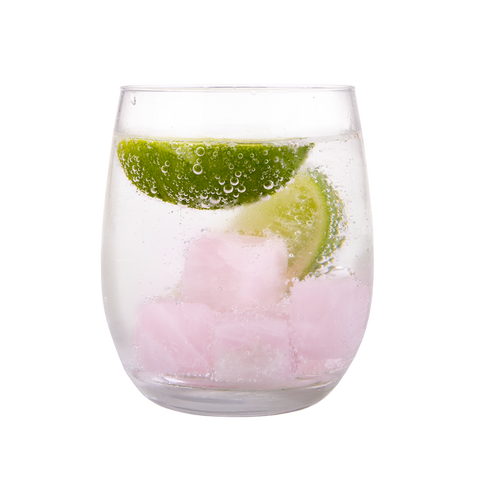 Rose Quartz Gin Stones Set 6 With Bag