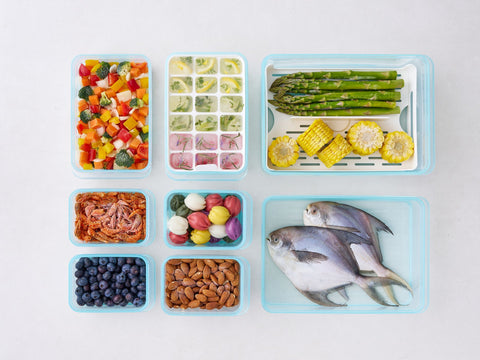 Freezer Fit Container 8 Pieces Set