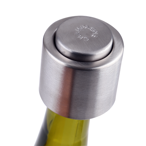 Stainless Steel Champagne Stopper / Satin