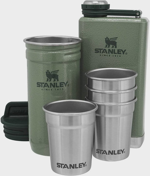 Shot + Flask Gift  Green