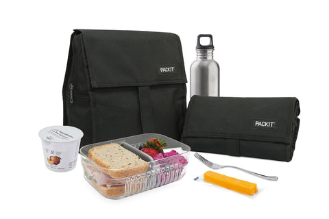 Freezable Lunch Bag - Black