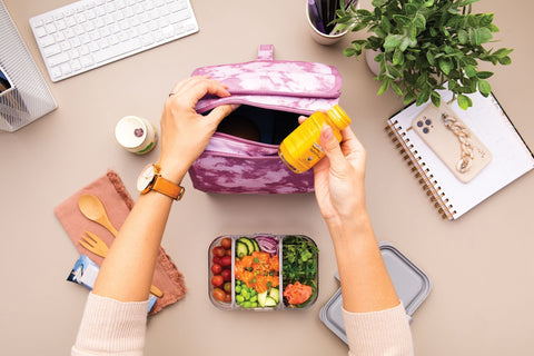 Freezable Lunch Bag - Mulberry