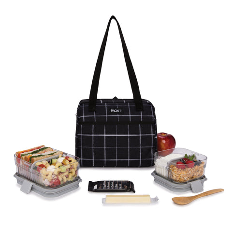 Freezable Hampton Lunch Bag - Grid