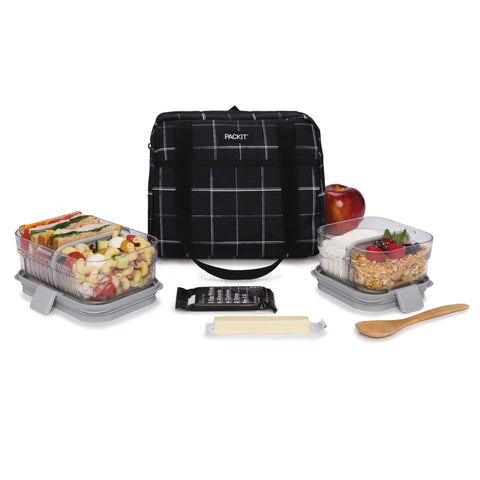 Freezable Hampton Lunch Bag - Grid