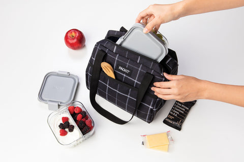 Freezable Hampton Lunch Bag - Grid