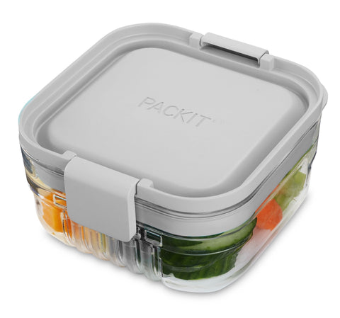 Mod Snack Bento - Steel Gray