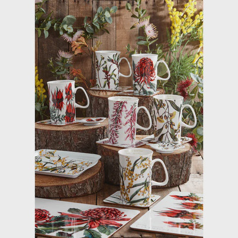 Australian Floral Emblems Wattle Can Mug