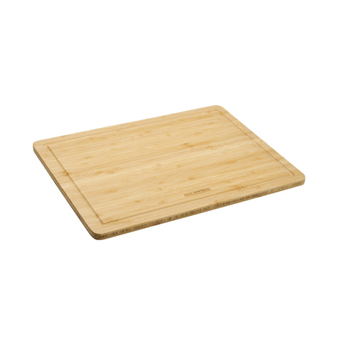 Tri-Ply Bamboo Cutting Board with Juice Groove