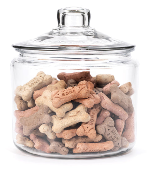 Heritage Jar with Glass Lid 21x17.5cm - 3L