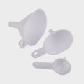 Slimline Funnels Set 3 - White / White