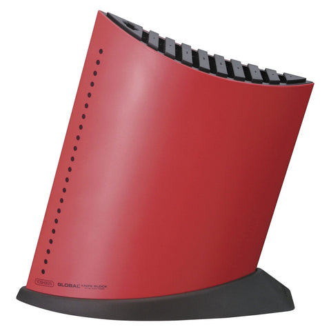 Ship Shape Knife Block - Red