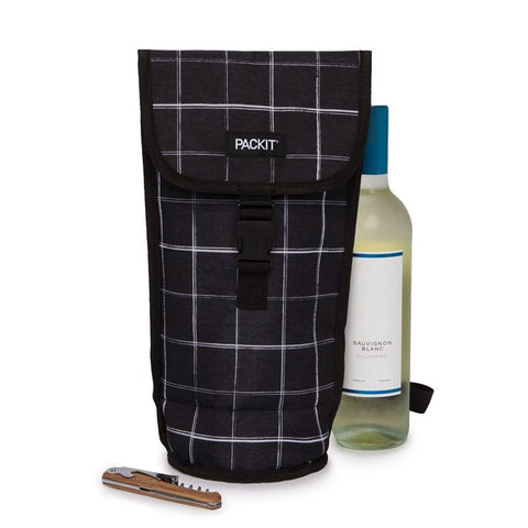 Freezable Napa Wine Bag - Grid