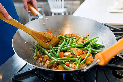 Carbon Steel Wok 32cm