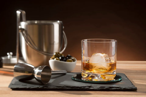 Ice Bucket with Lid & Tongs Stainless Steel