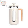 Pisa Cafetiere 8 Cup 1.0L Latte