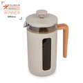 Pisa Cafetiere 8 Cup 1.0L Latte