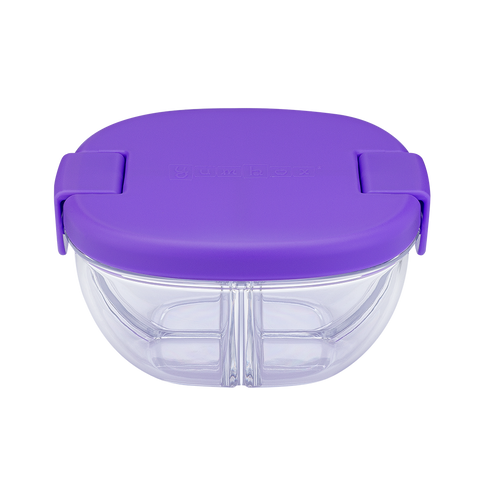 3 Compartment Snack Bowl 384ml