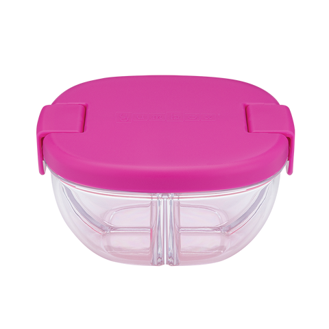 3 Compartment Snack Bowl 384ml